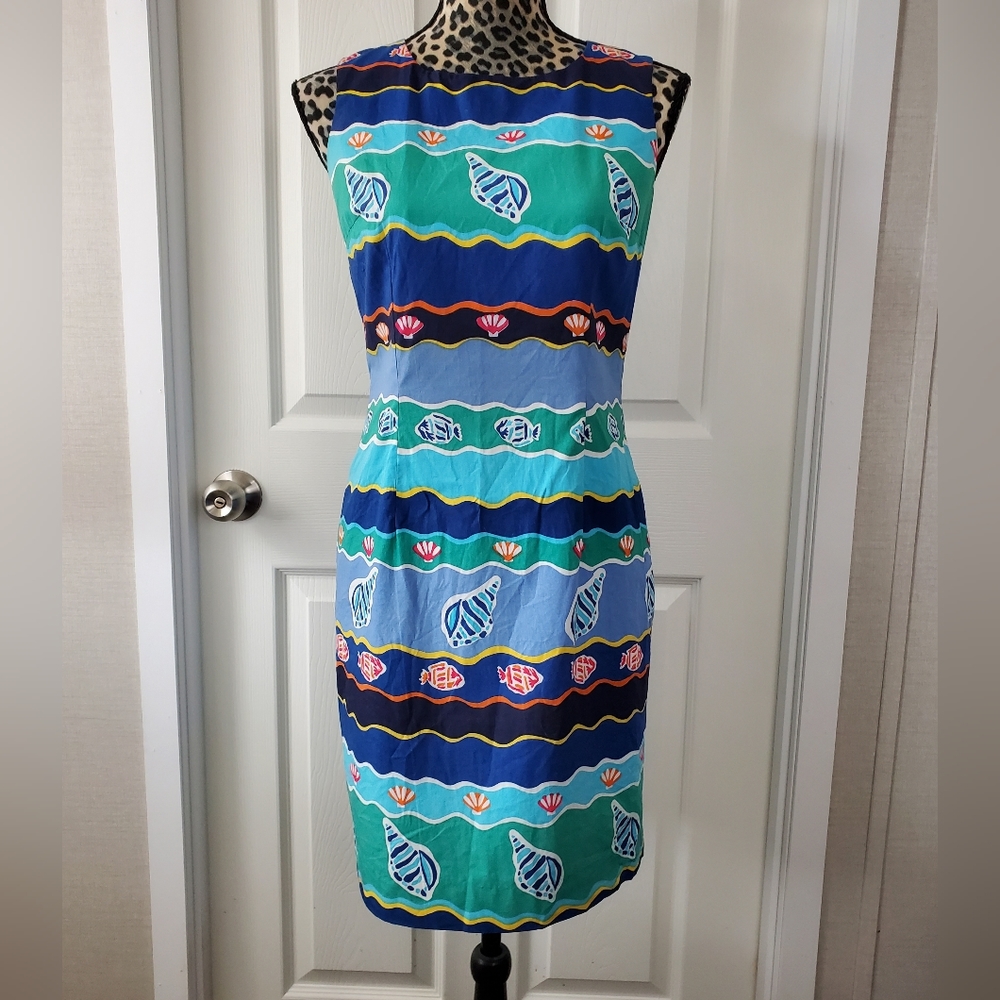 Talbots Petites Tropical Dress